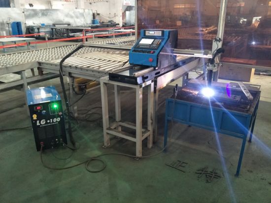 Tragbarer CNC-Plasmaschneider aus Stahl mit gutem Kontrollsystem