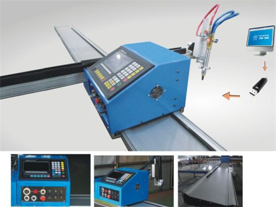 China Hersteller Computergesteuerter CNC-Plasmaschneider für geschnittenen Aluminium Edelstahl / Eisen / Metall